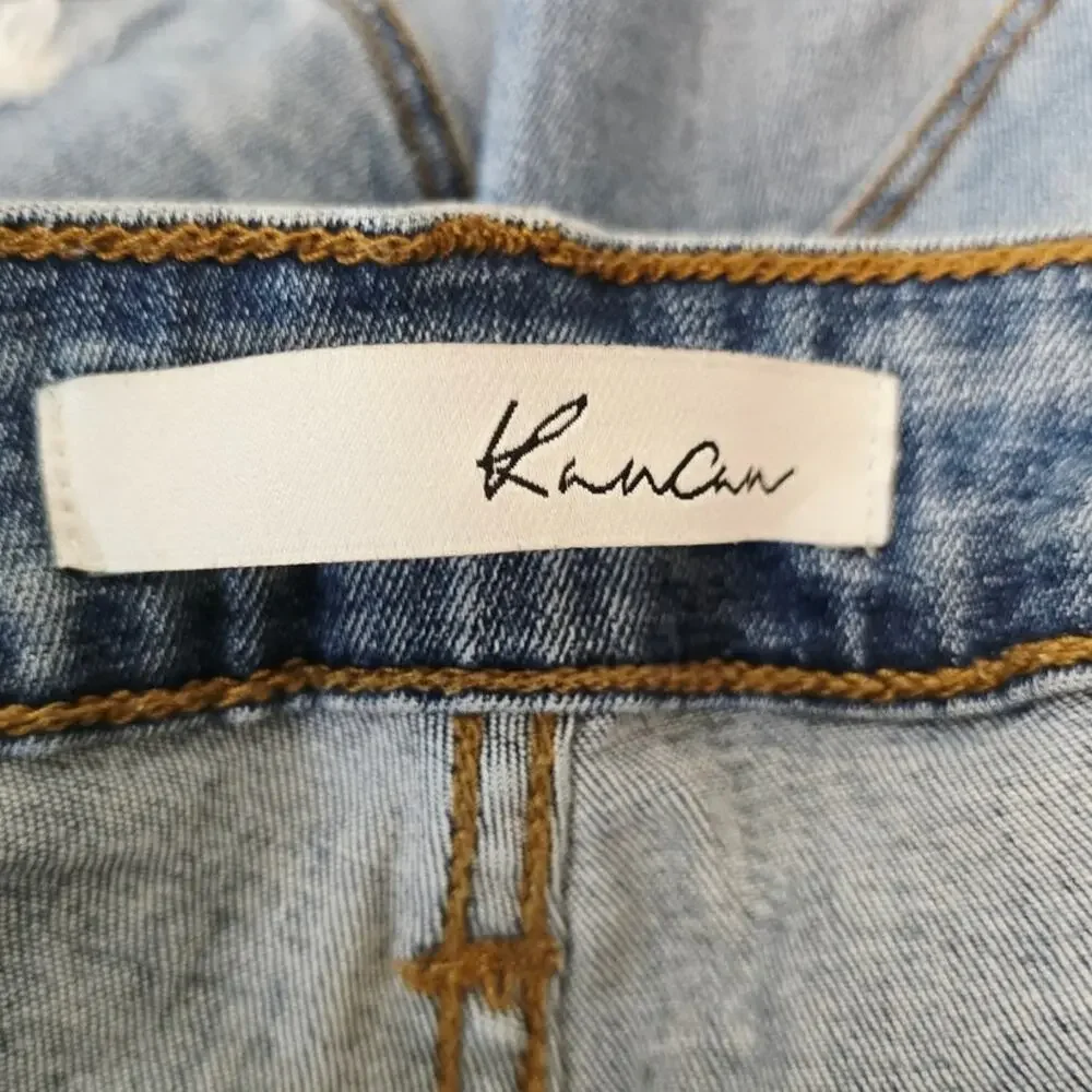 KanCan Whistering Distressed Women's Skinny Jeans 5/26 - Picture 3 of 4